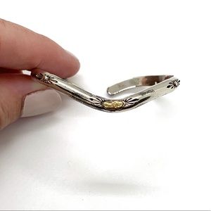 Slim Silver Bangle